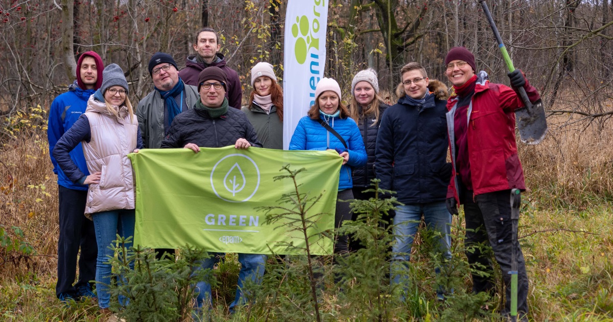 EPAMersi sadzą 1000 drzew w Katowicach